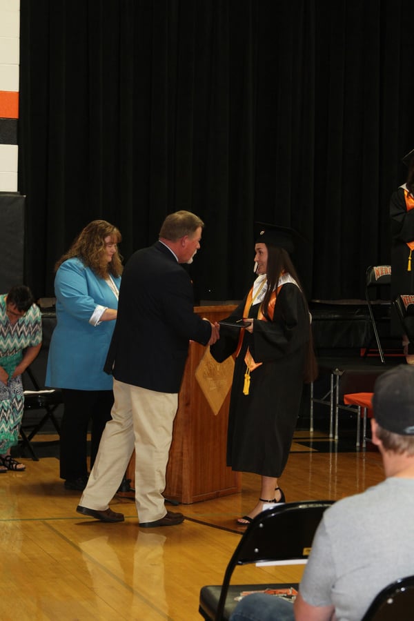 Amber gets her diploma