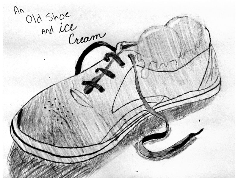 An Old Shoe and Ice Cream