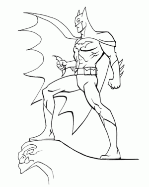 Batman on Gargoyle